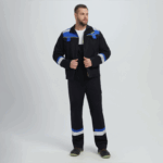 Костюм Бостон IMP (тк.Саржа,320) п/к, т.синий/васильковый — изображение 2