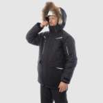 Зимняя куртка-парка Brodeks KW 215, черный с опушкой — изображение 2