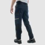 Брюки сварщика 1 класса Brodeks FS 38-01, т.синий/черный — изображение 3
