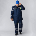 Костюм зимний PROFLINE SPECIALIST WINTER (тк.Мембрана) п/к, т.синий — изображение 6